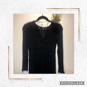 ✨2/$30✨AMERICAN EAGLE FIT &FLARE BLACK MINI DRESS✨